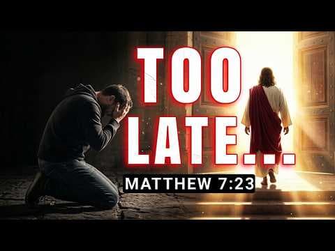 Matthew 7:23 Explained: 5 Signs Jesus Will Say "I Never Knew You"